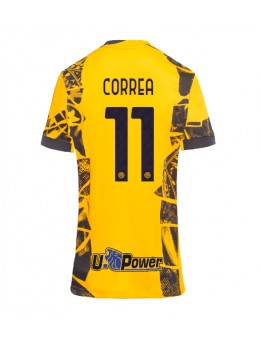 Inter Milan Joaquin Correa #11 Zenski Rezervni Dres 2024-25 Kratak Rukavima